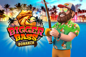 Slots logo of Bigger Bass Bonanza from Pragmatic Play at Betflag