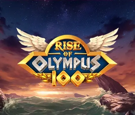 Rise of Olympus 100 online game logo by Play’n GO on betflagit.eu