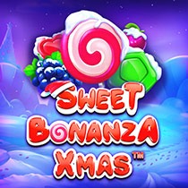 Sweet Bonanza Xmas slot visual from Pragmatic Play available on betflagit.eu